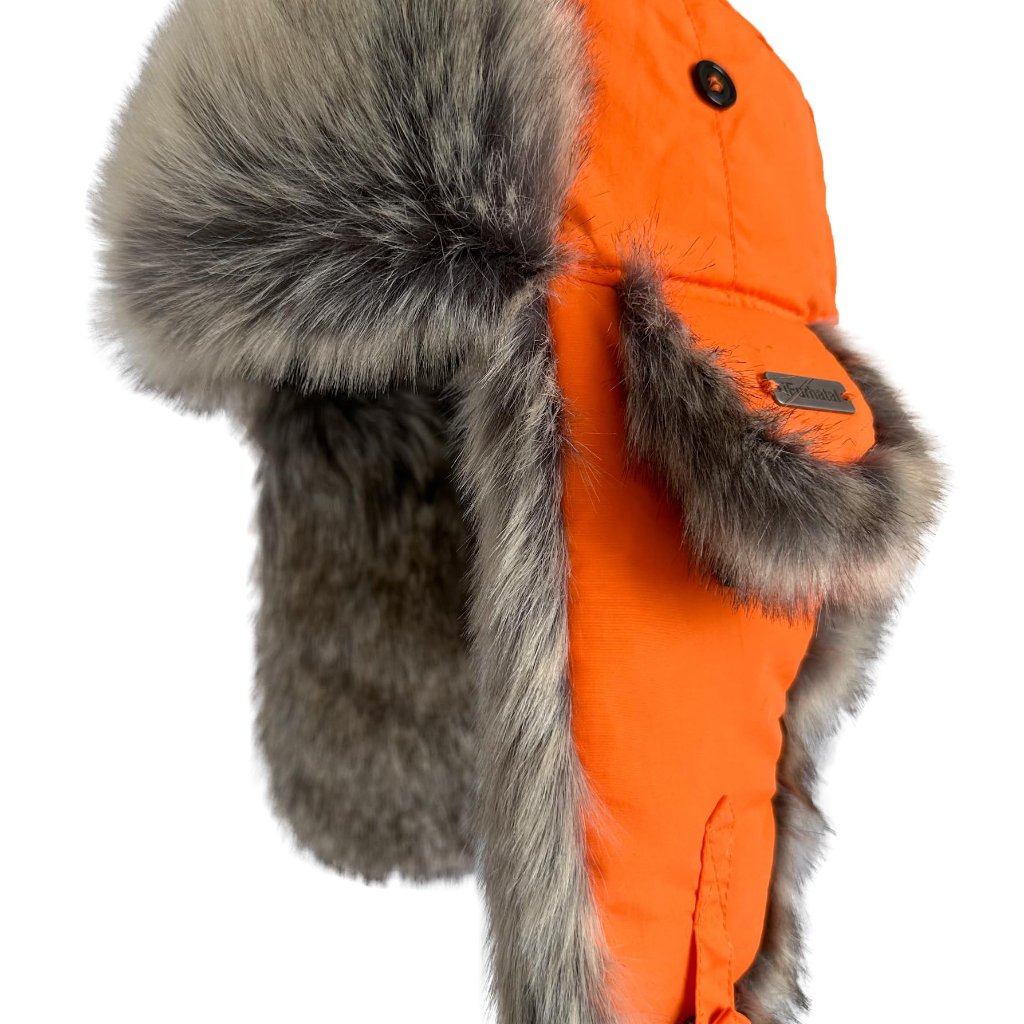 Faux Fur Trapper Hat Unisex Winter Warm Aviator Style Waterproof Windproof